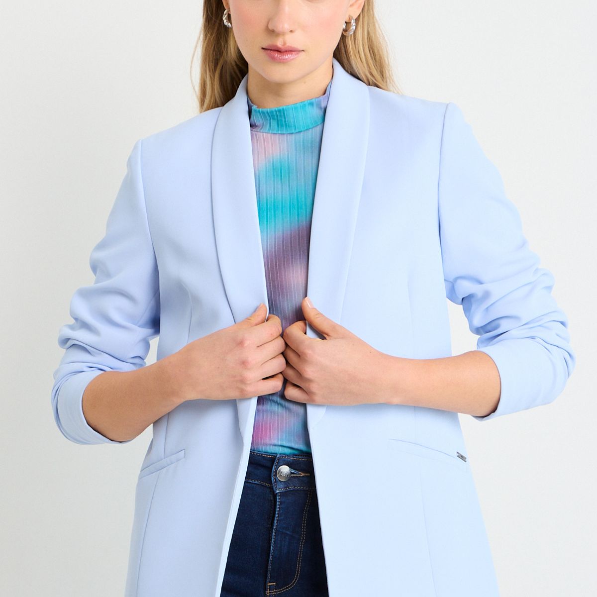 ASH - Blazer Mujer Celeste Ash