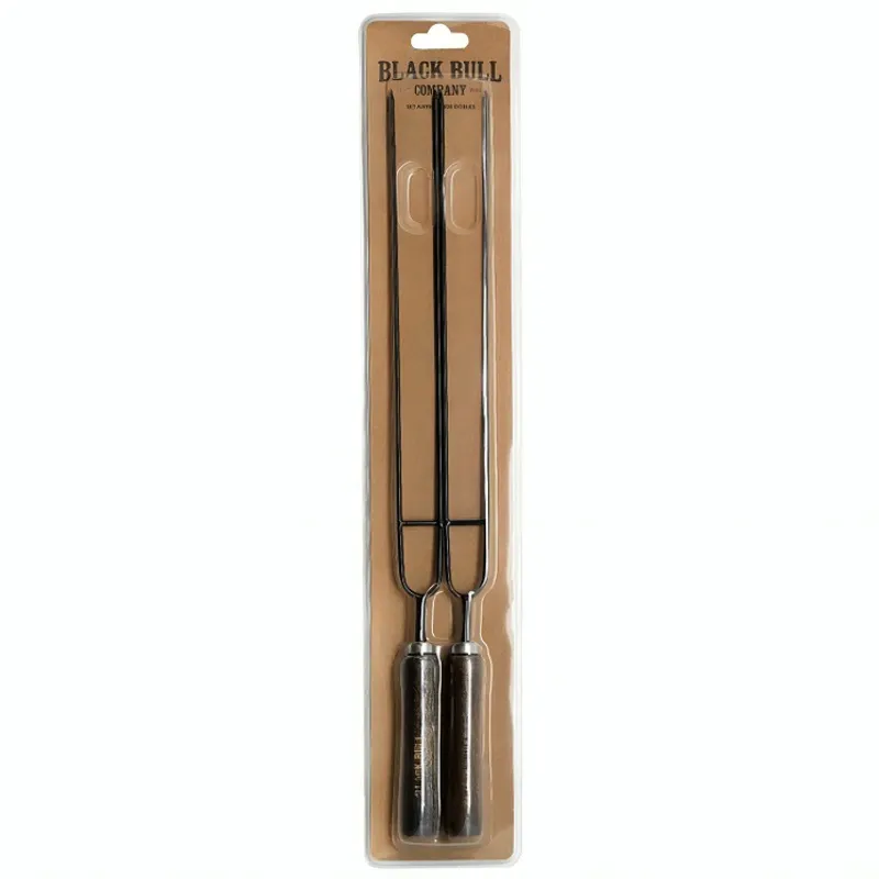 BLACK BULL - SET 2 ANTICUCHOS DOBLES BLACK BULL