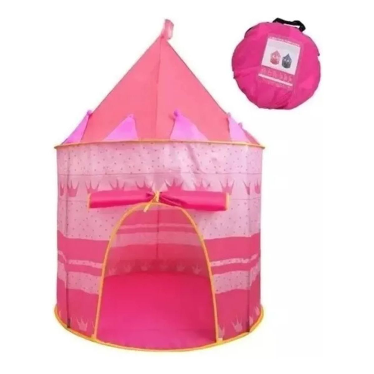 GENERICO - Carpa Castillo Armable Para Niña Rosa