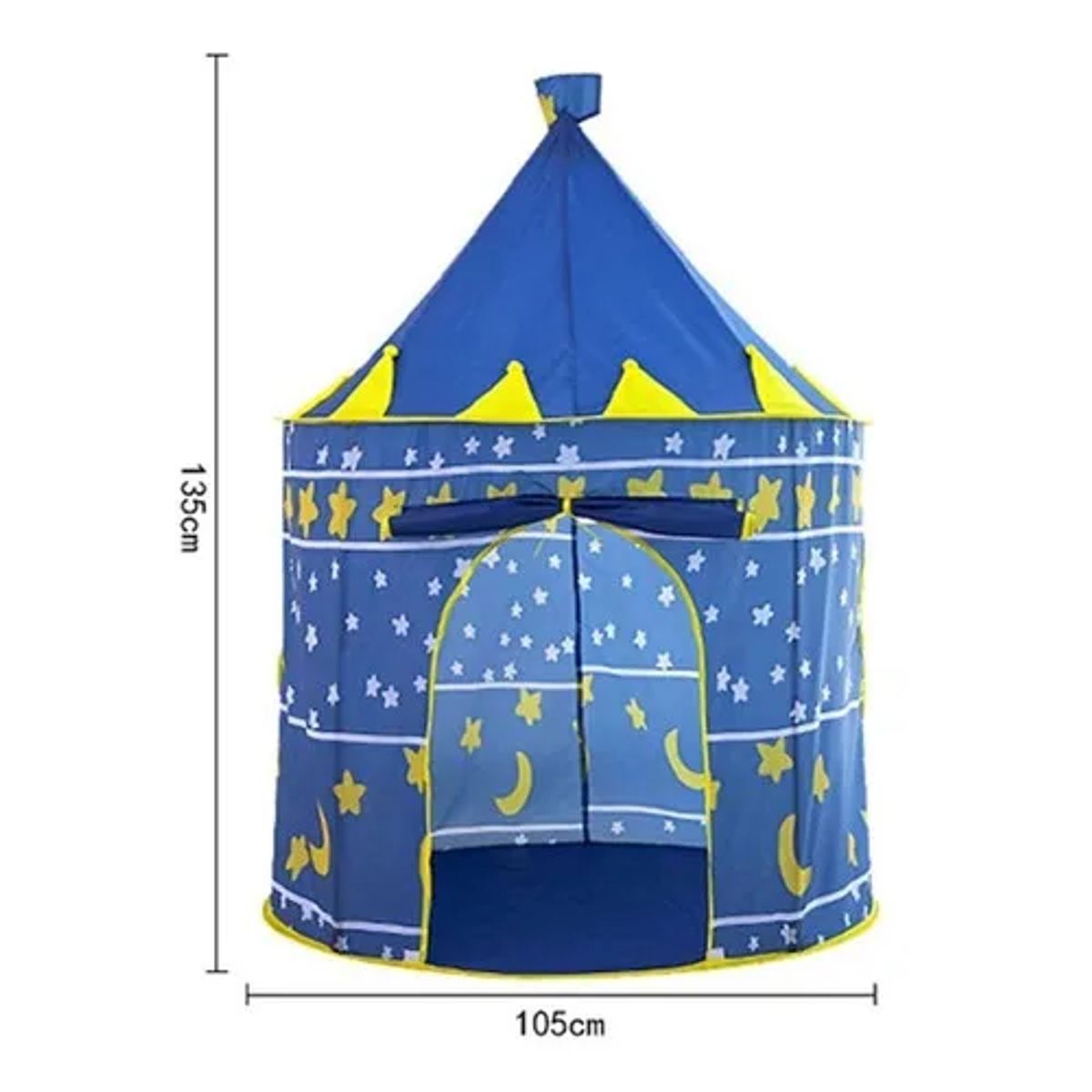 GENERICO - Casa De Campaña Con Diseño Castillo Azul Para Jugar