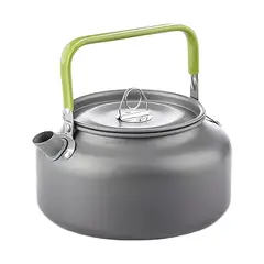 GENERICO - Tetera Camping Caza Acero Inoxidable Olla Camping Tetera 08