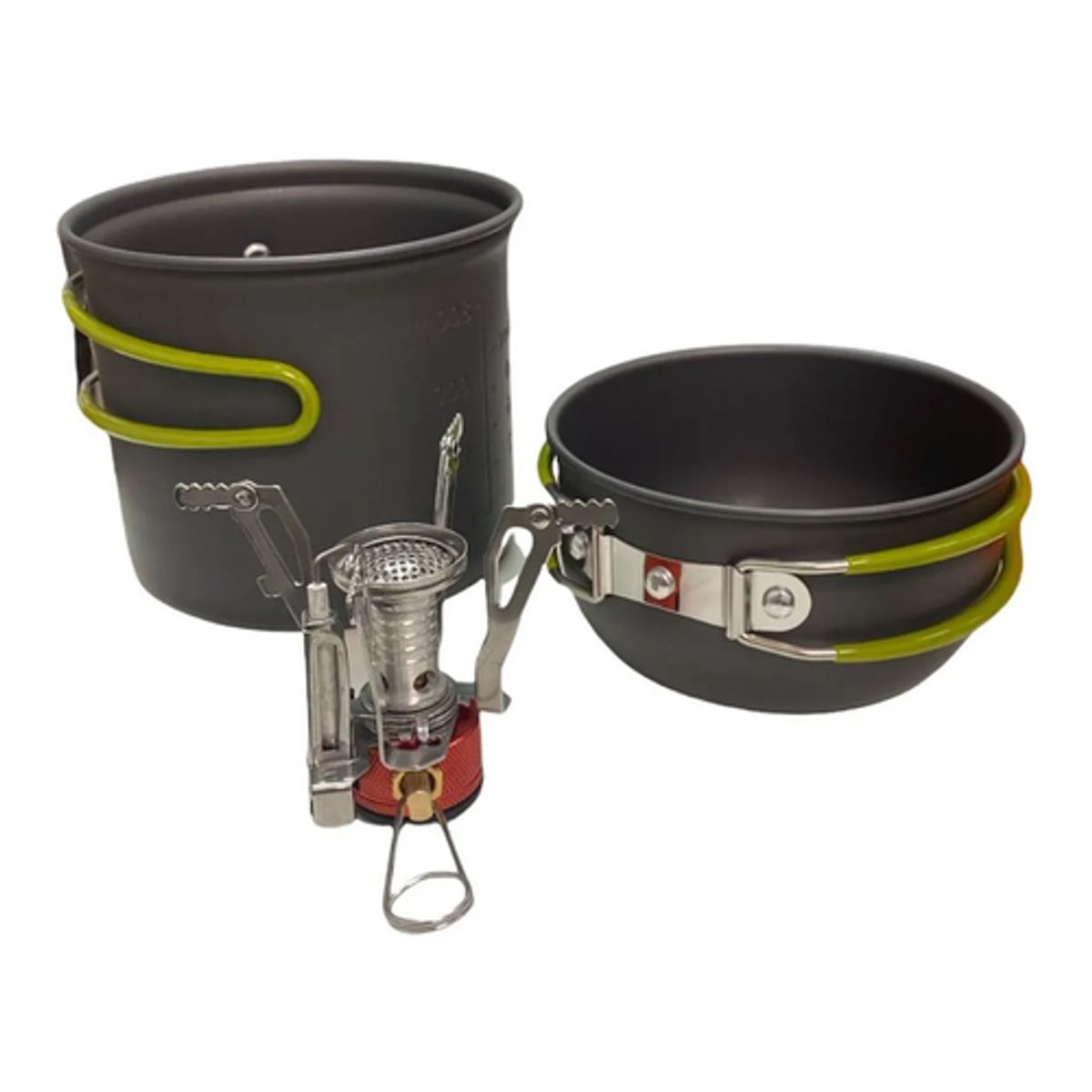 GENERICO - Kit Ollas Camping Olla Y Cocinilla Camping Olla Camping