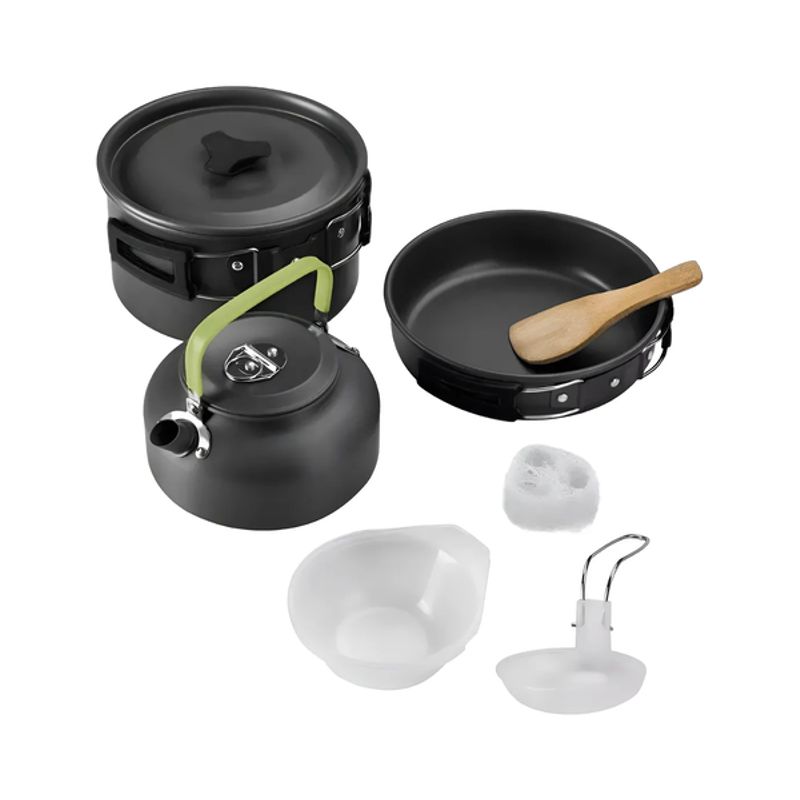 GENERICO - Set Ollas Outdoor Camping Cocinilla