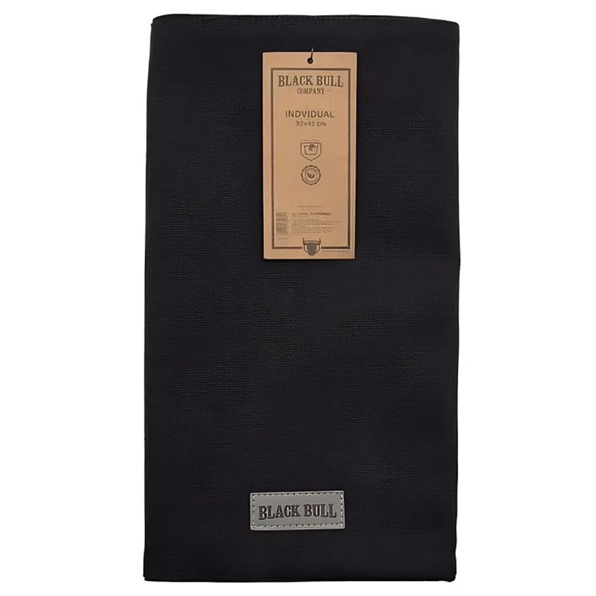 BLACK BULL - INDVIDUAL COTTON CANVAS BLACK BULL