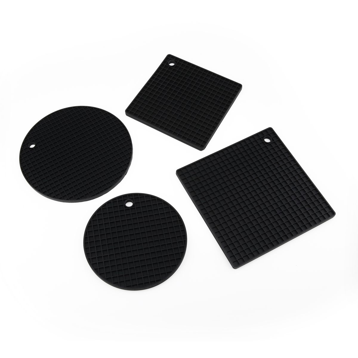 HOME LOGICS - Posa Ollas De Silicona Alta Temperatura Set 4 Home Logics