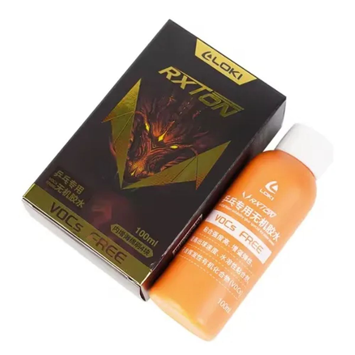 GENERICO - Pegamento Soluble Agua Ping Pong Loki Naranja