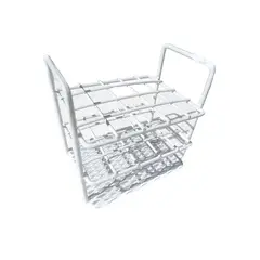 GENERICO - Gradilla metalica de tubos 20 posiciones 18mm (unidad)