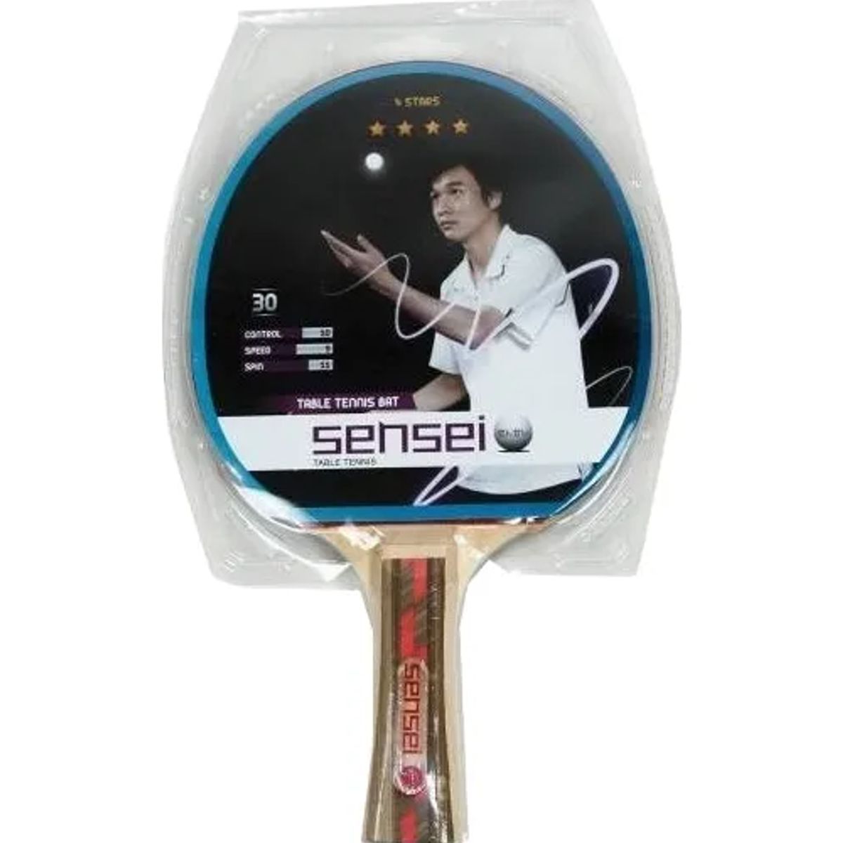 GENERICO - Paleta Ping Pong Sensei Competición 4