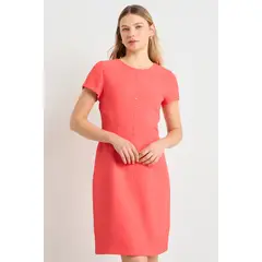 ASH - Vestido Largo Mujer Coral