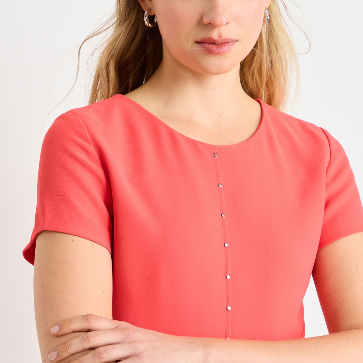 ASH - Vestido Largo Mujer Coral Ash