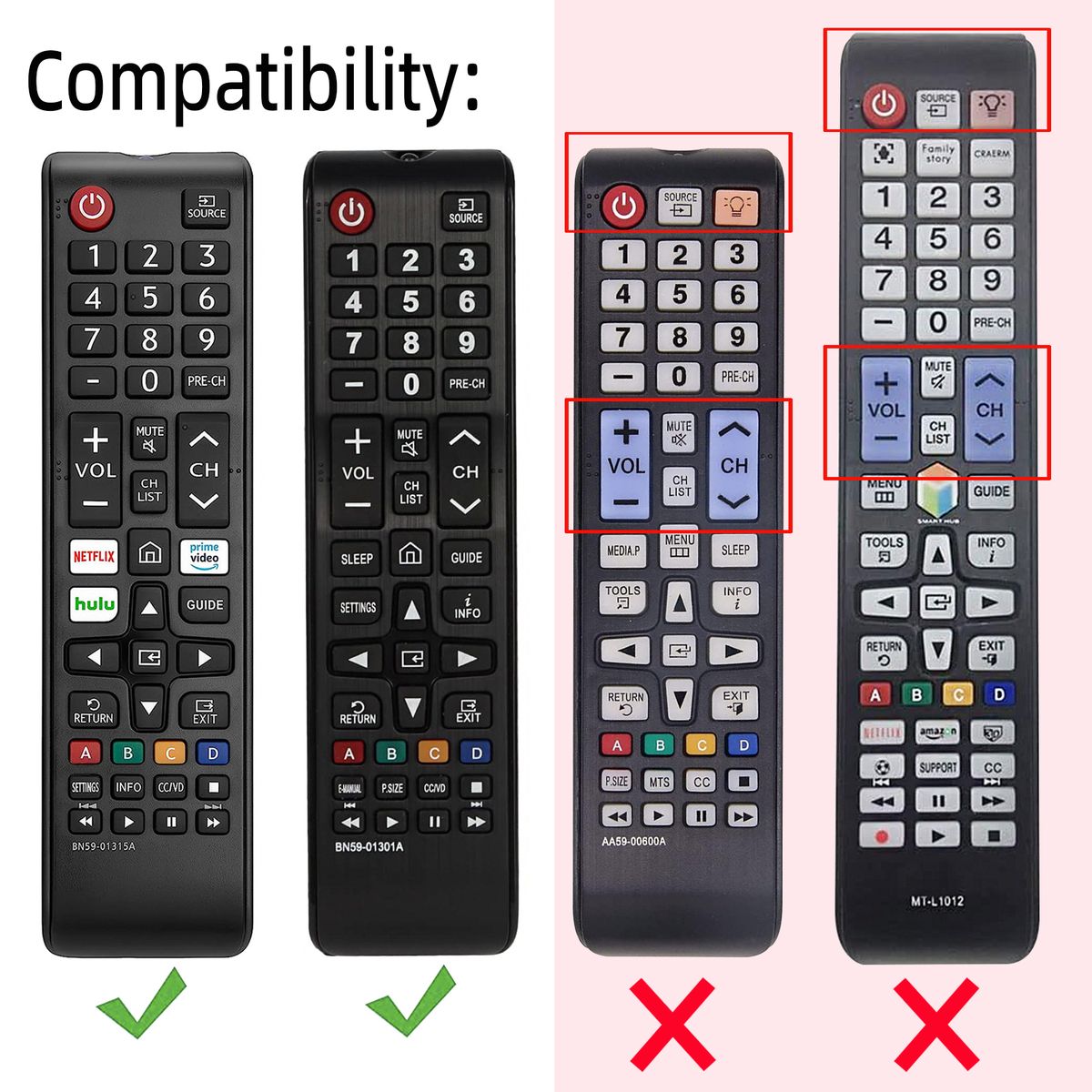 URBANCASE - Funda UrbanCase de Silicona para Control Samsung Plasma Smart TV
