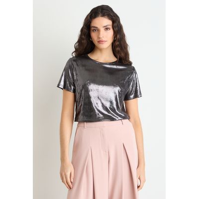 Imagen 2 del producto Polera Manga Corta Mujer Negro