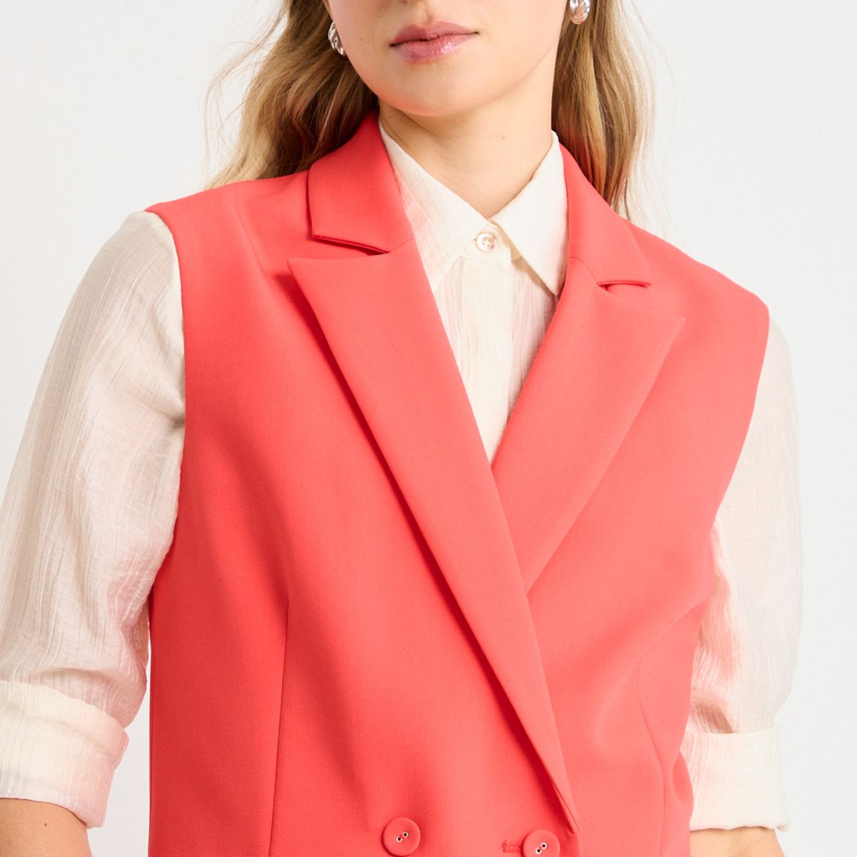 ASH - Gilet Mujer Coral Ash