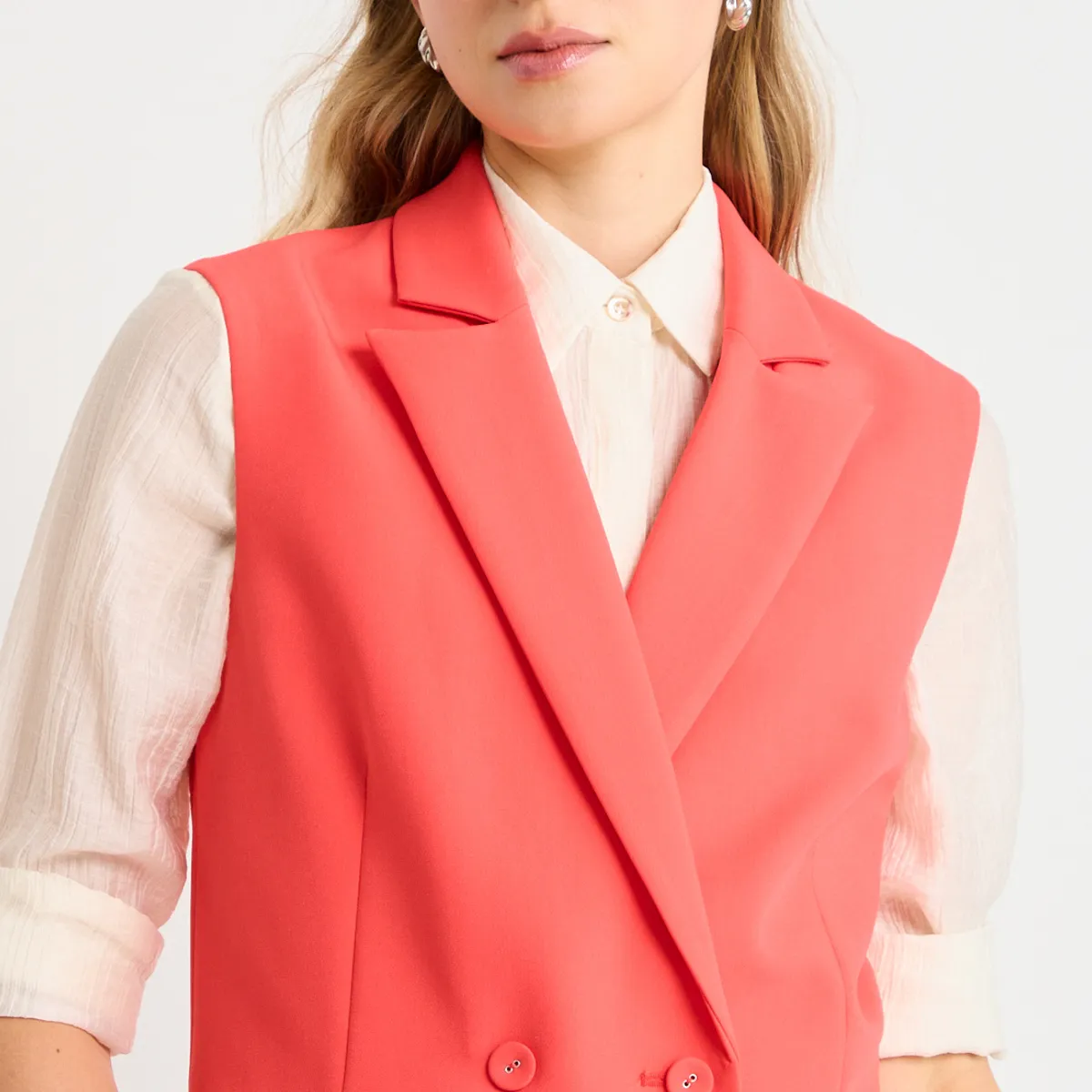 ASH - Gilet Mujer Coral Ash