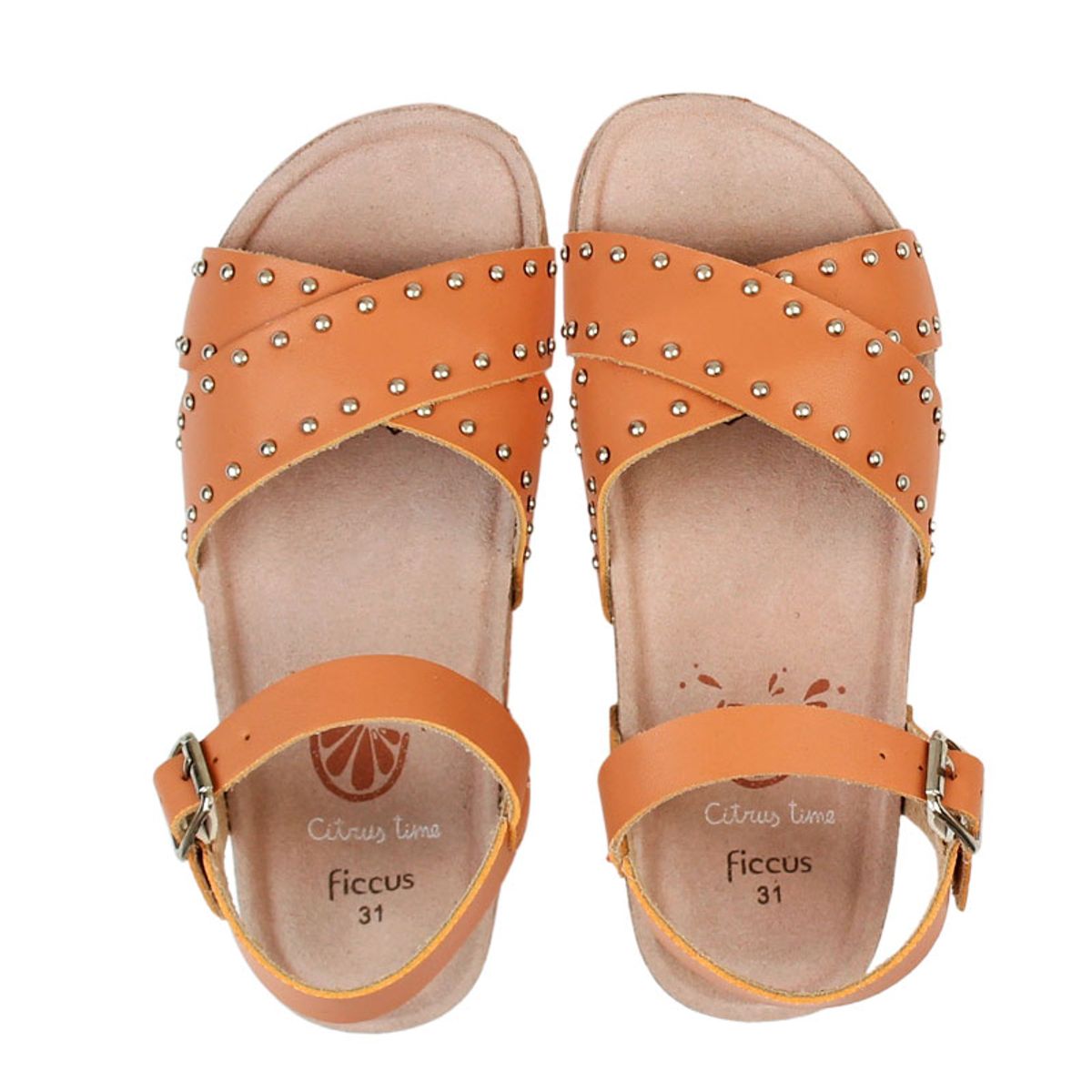 FICCUS - Sandalia Niña Junior 2610897 Coral Ficcus