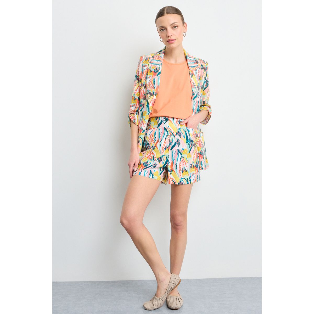 IO - Short Mujer Verde Io