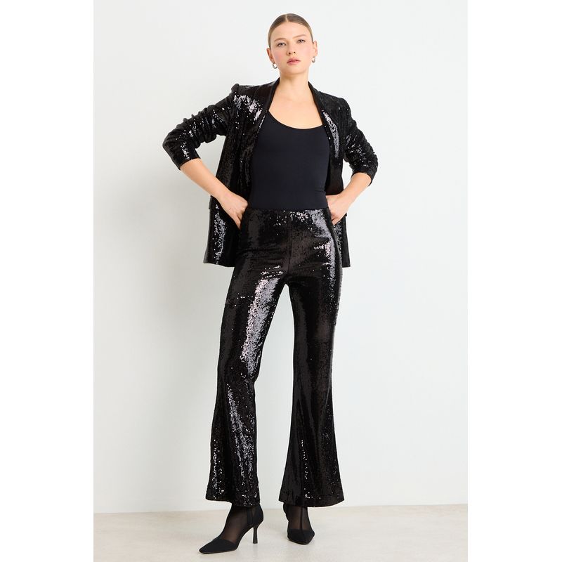 ASH - Pantalon Mujer Negro Ash