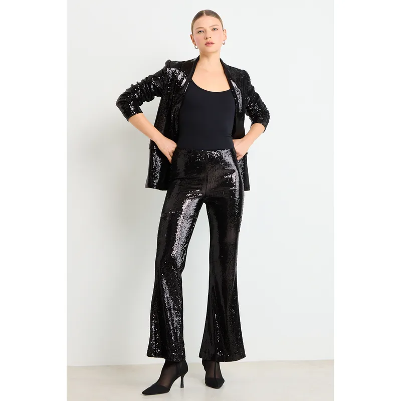 ASH - Pantalon Mujer Negro Ash