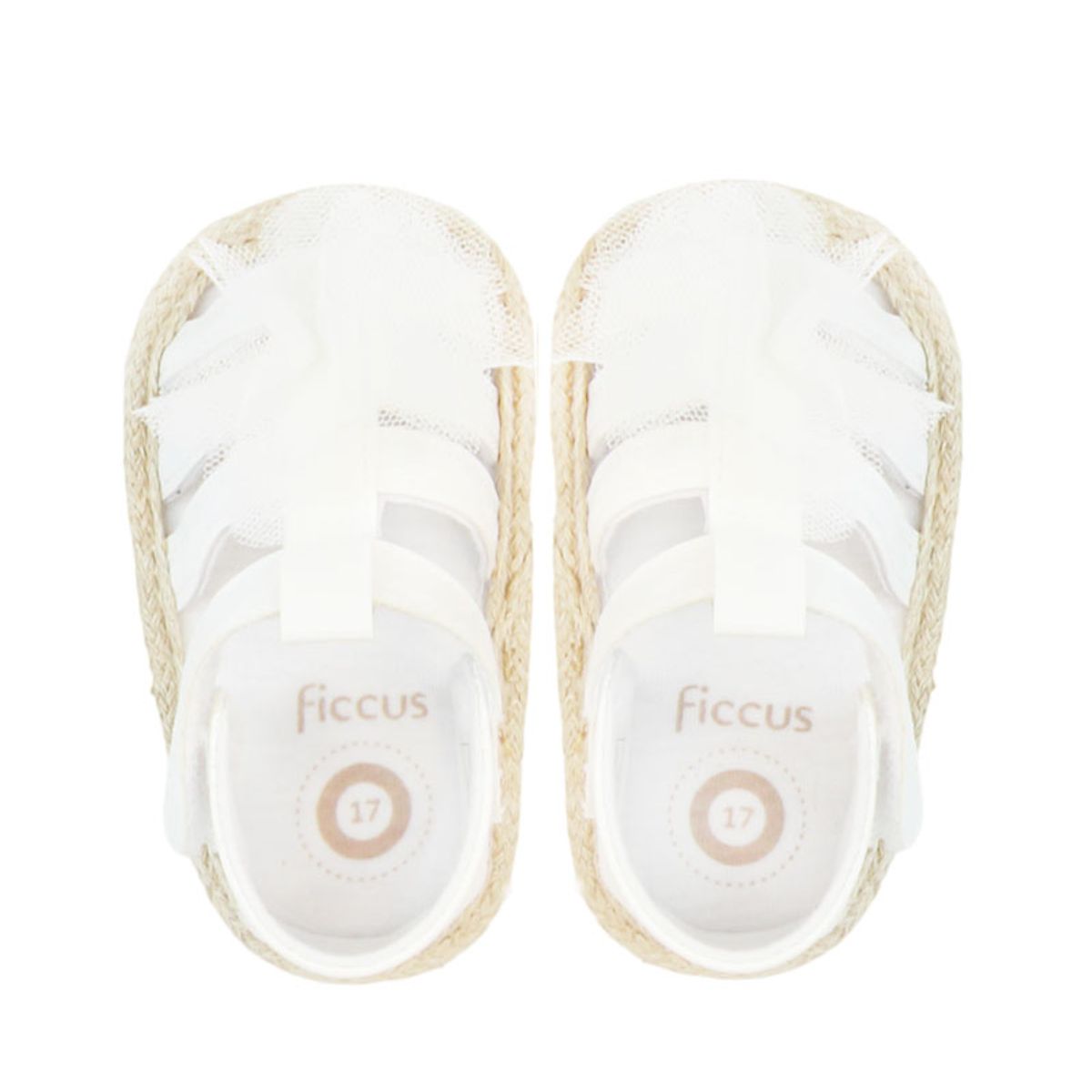 FICCUS - Sandalia Niña New Born 2610813 Blanco Ficcus