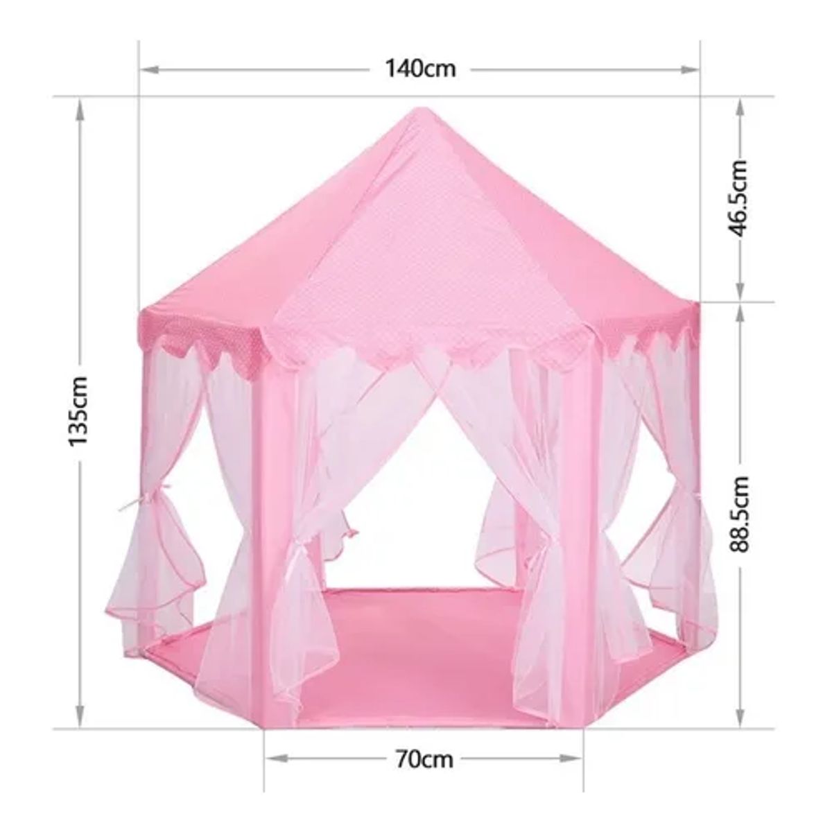 GENERICO - Carpa Castillo De Princesa Dream World  18