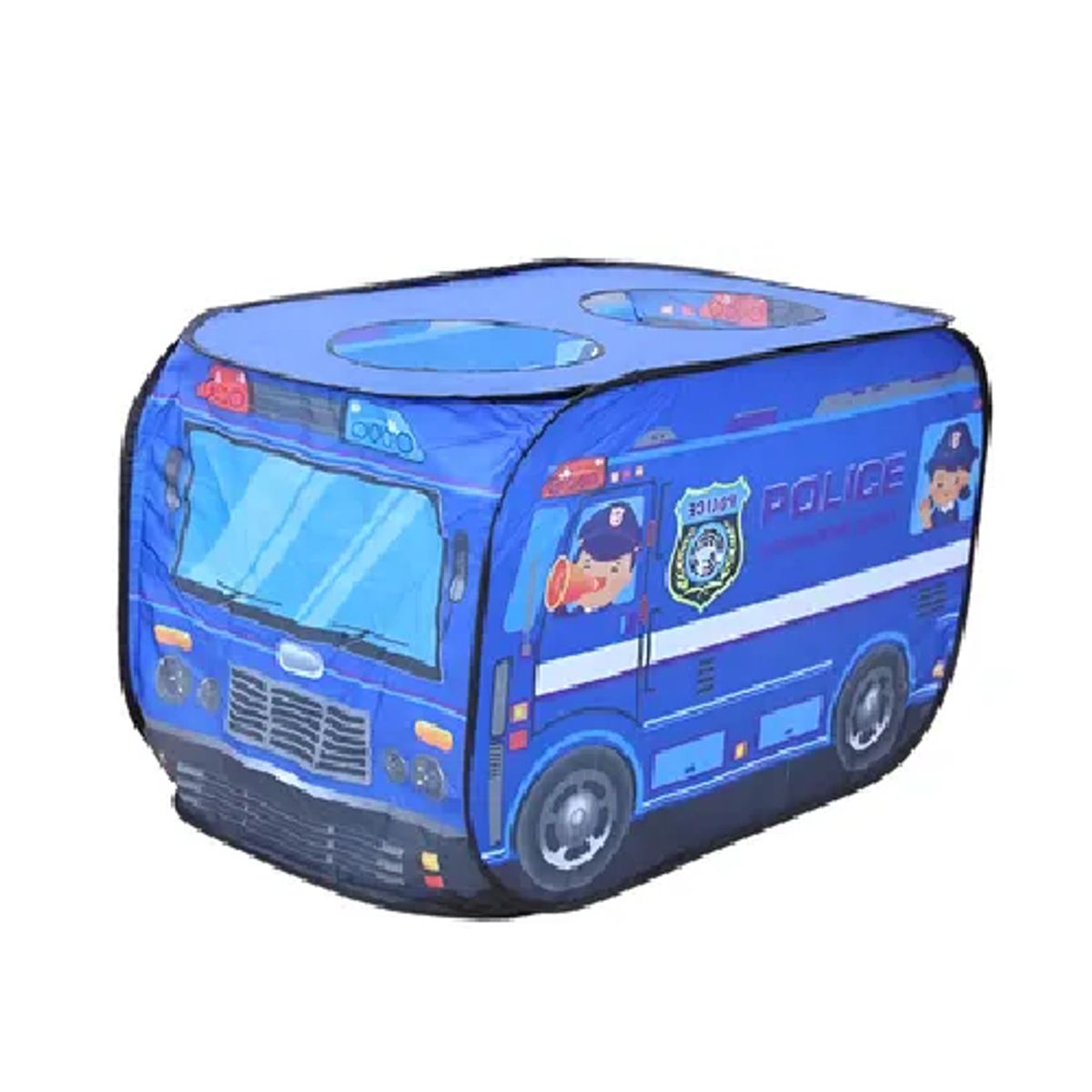 GENERICO - Carpa Infantil De Camión De Bomberos Para Niños Niñas Azul