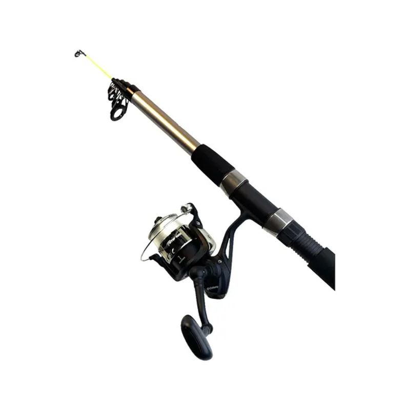 GENERICO - Set Caña De Pescar +carrete+ Accesorios  Jainel Fishing