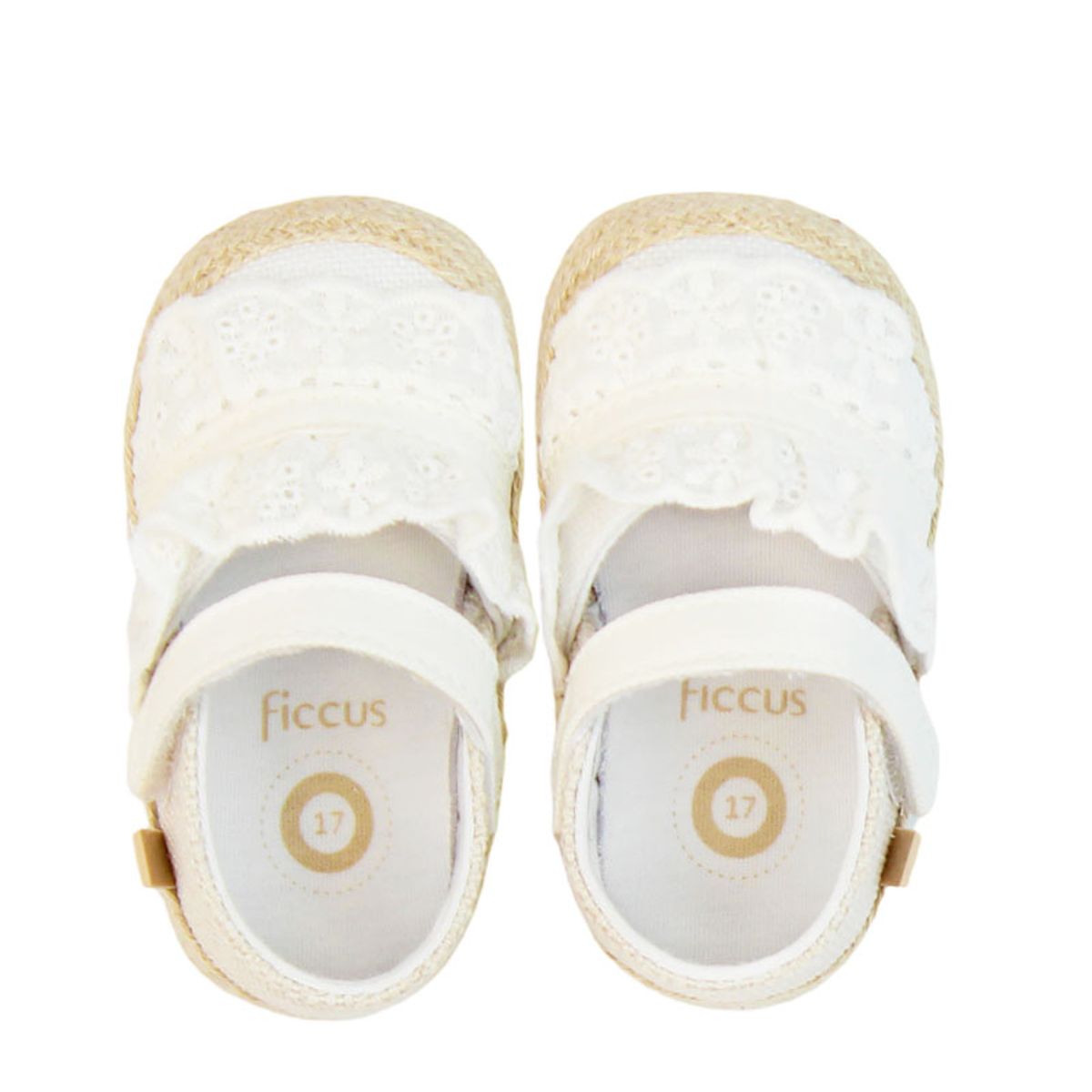 FICCUS - Zapato Niña New Born 2610815 Blanco Ficcus