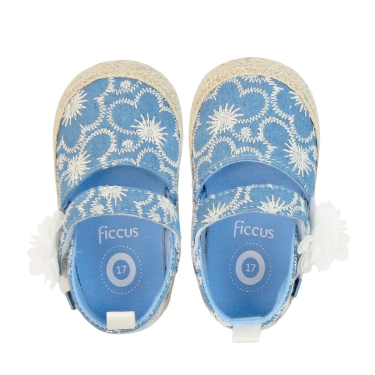 FICCUS - Zapato Niña New Born 2610816 Celeste Ficcus