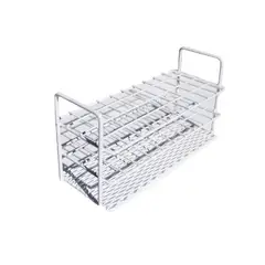 GENERICO - Gradilla metalica de tubos 40 posiciones 18mm (unidad)