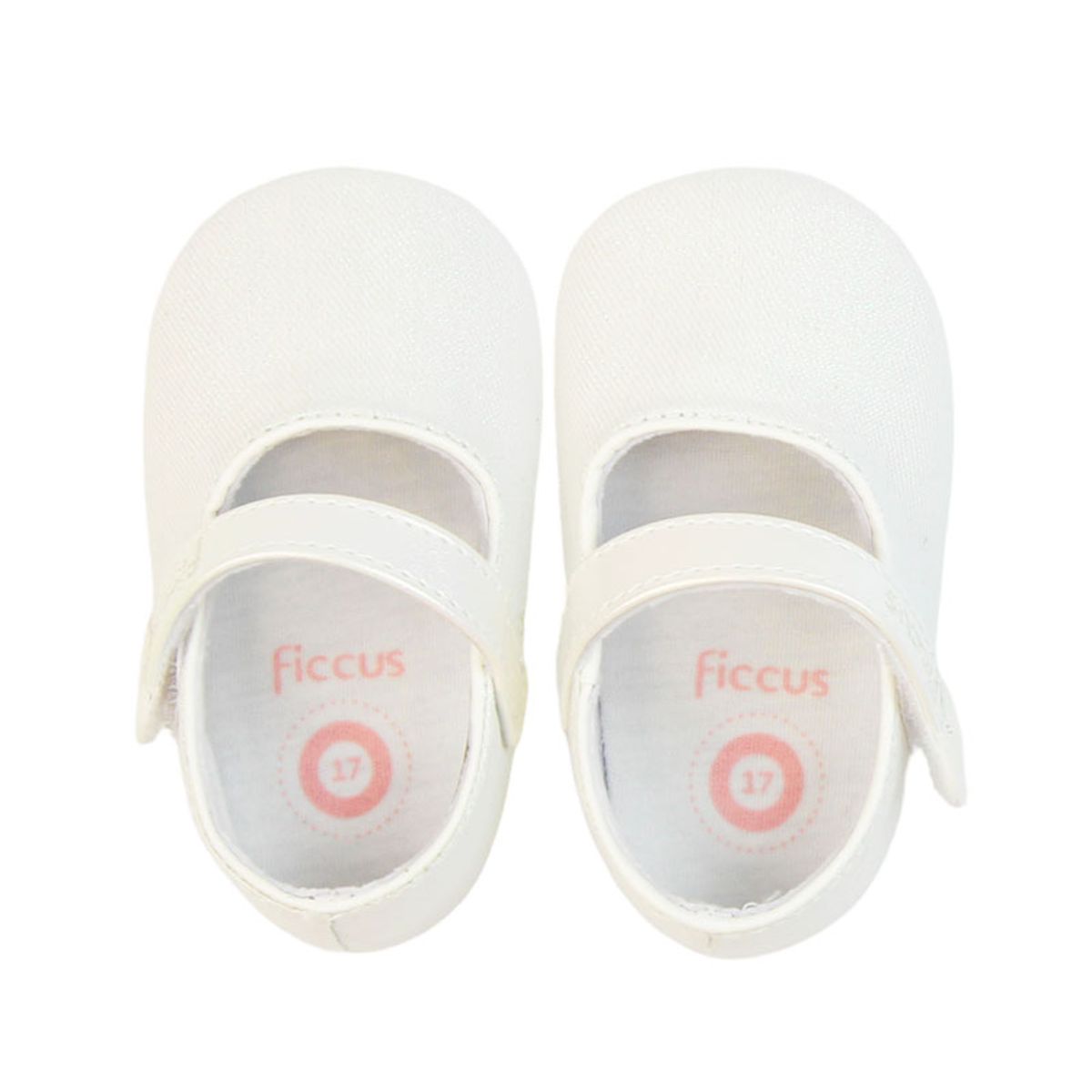 FICCUS - Zapato Niña New Born 2610818 Blanco Ficcus