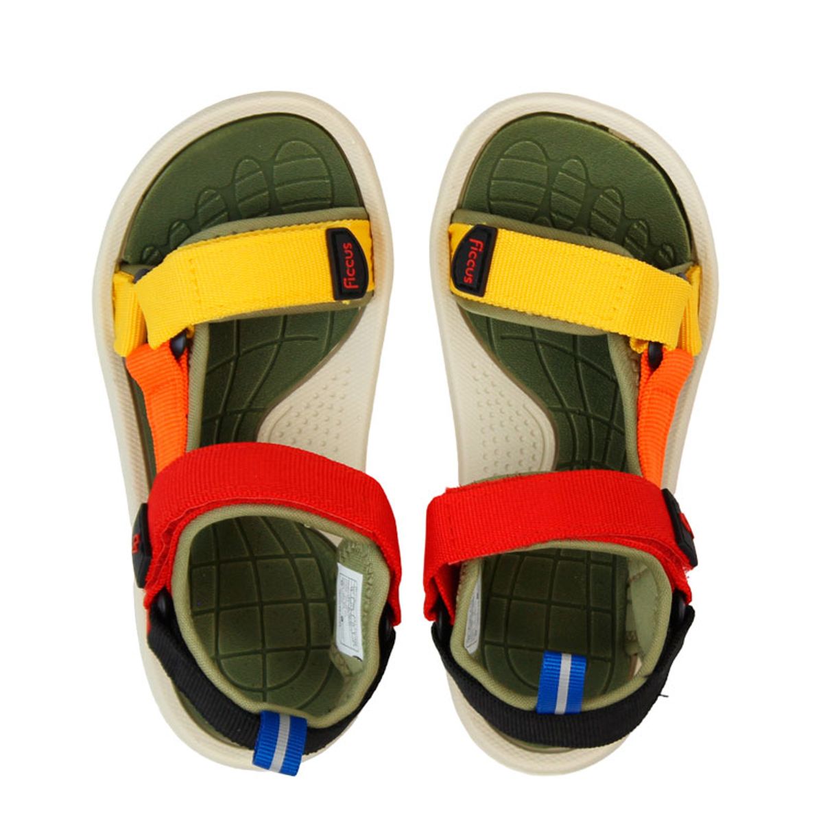 FICCUS - Sandalia Niño Playera 2610879 Verde Ficcus