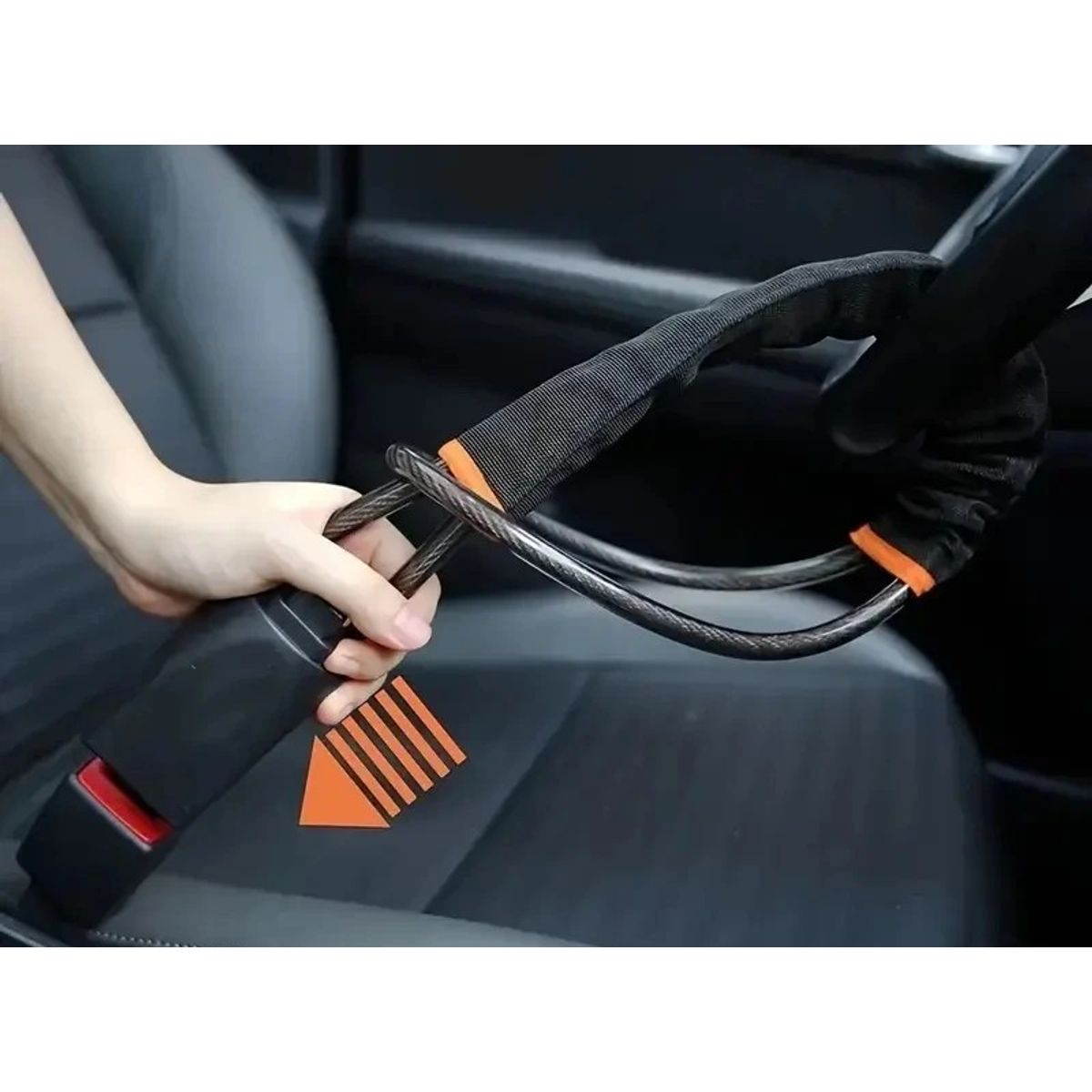 MOVI - Cerradura antirrobo universal para volante