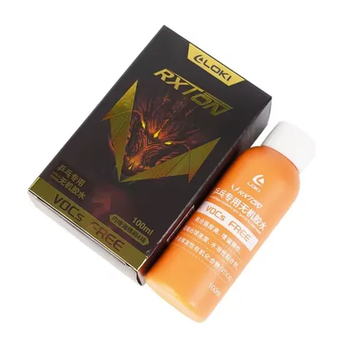 GENERICO - Pegamento Soluble Agua Ping Pong Loki Naranja