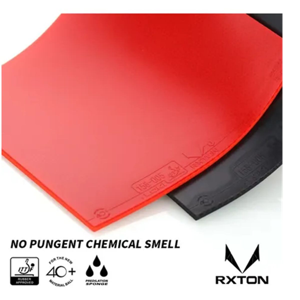 GENERICO - Goma Repuesto Ping Pong Loki RXTON1 Roja