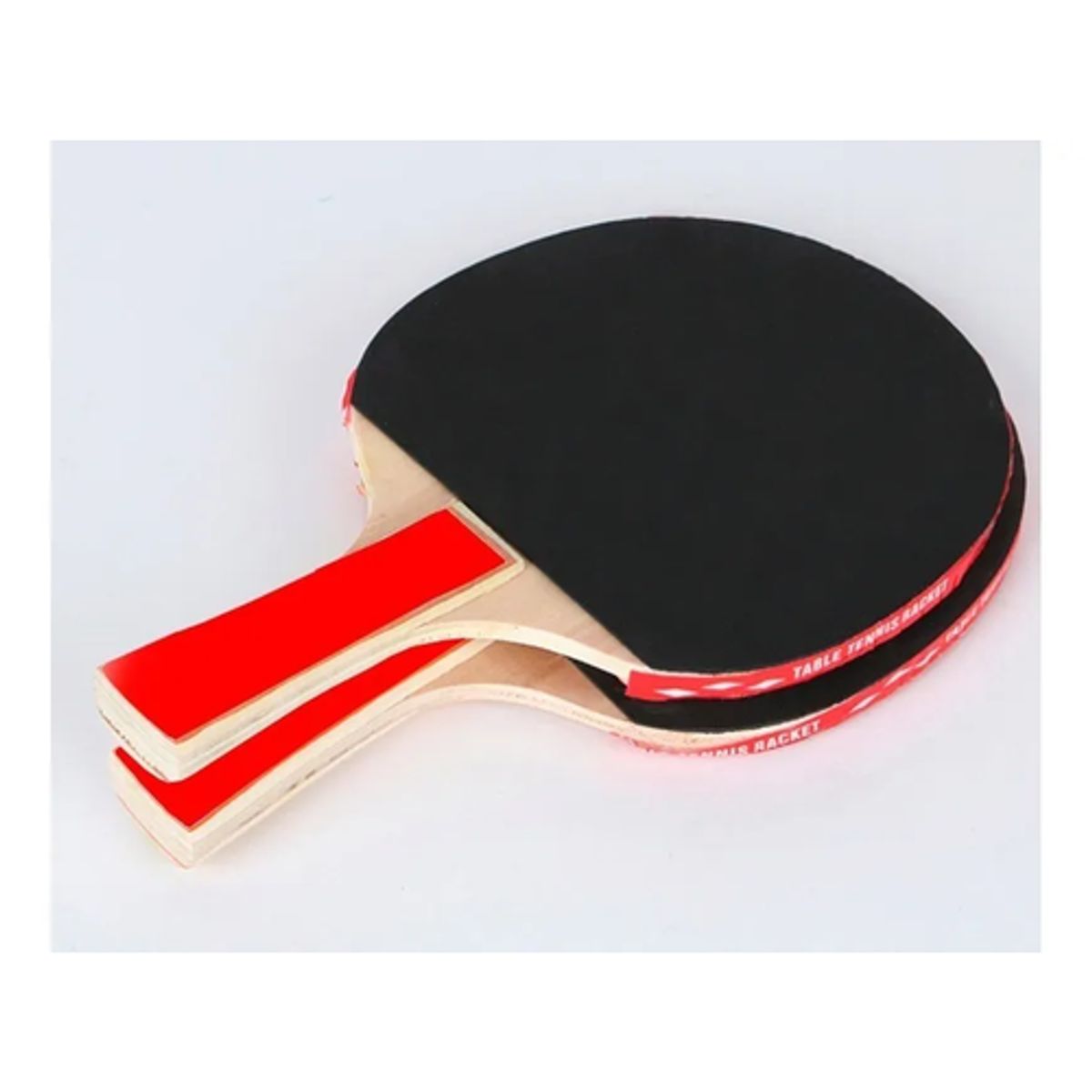 GENERICO - Kit 2 Raquetas Ping Pong + 3 Pelotas
