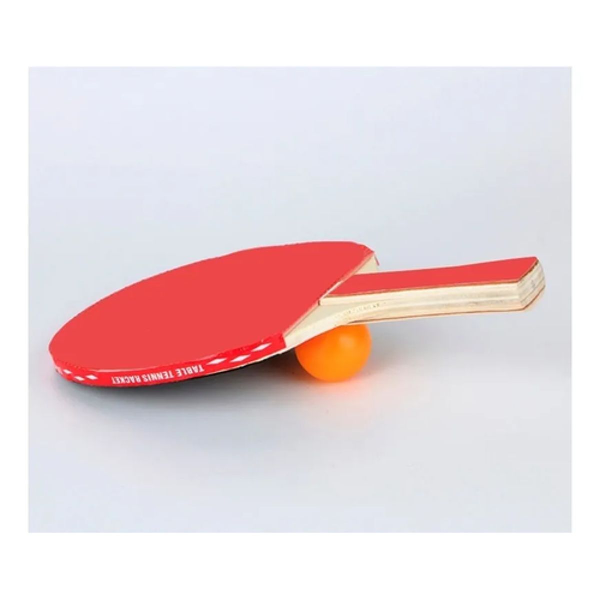 GENERICO - Kit 2 Raquetas Ping Pong + 3 Pelotas