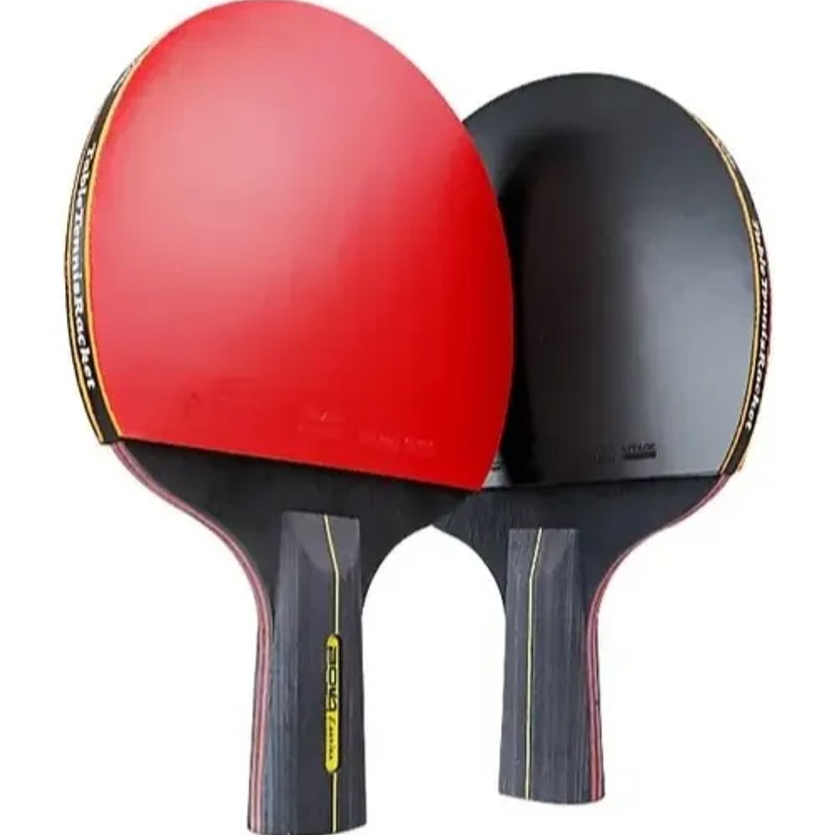 GENERICO - Pack 2 Paletas Ping Pong Profesional 6 Mango Corto