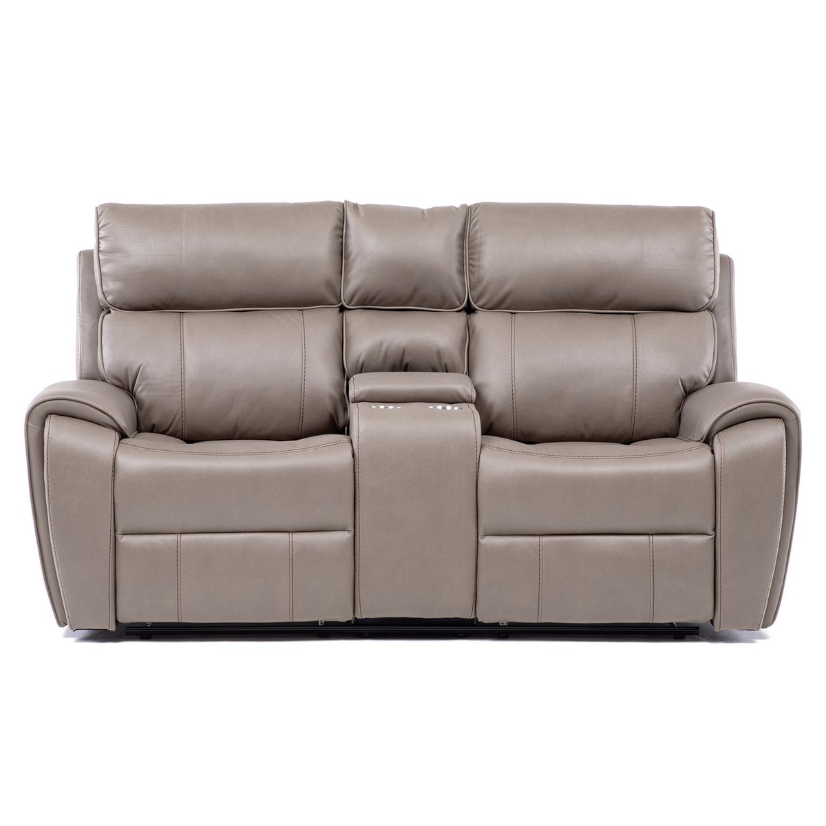 VYS SPA - Sofa reclinable 2 cuerpos Premium Brown