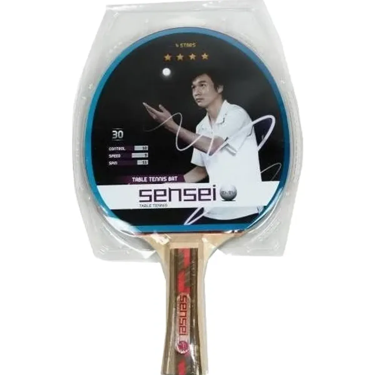 GENERICO - Paleta Ping Pong Sensei Competición 4