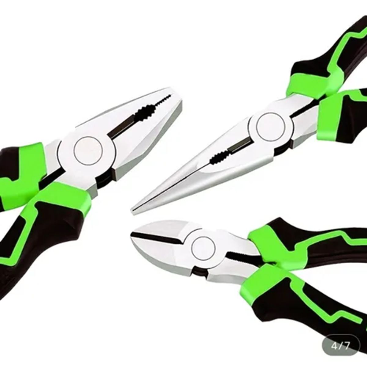 GENERICO - Set Alicates Universales Genérica 3 Piezas 8 6 6