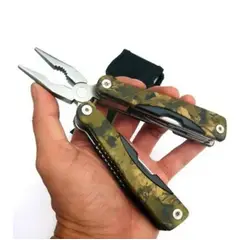 GENERICO - Alicate Multifuncional Supervivencia y Camping 10 en 1