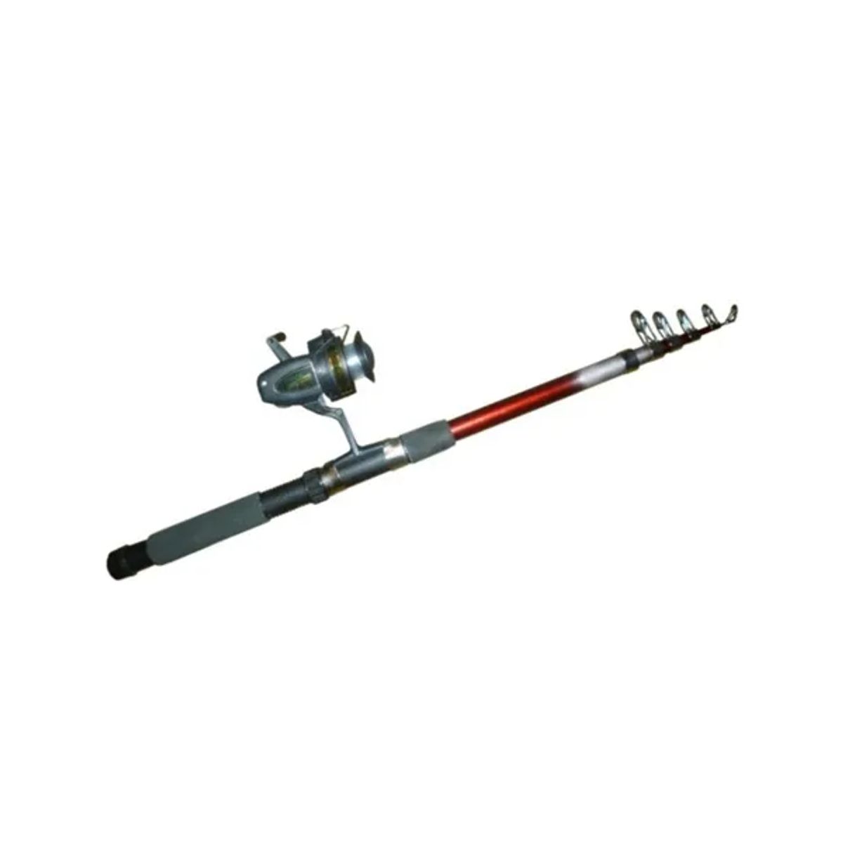 GENERICO - Caña de Pescar 240m con Plomos Flotador y Anzuelos