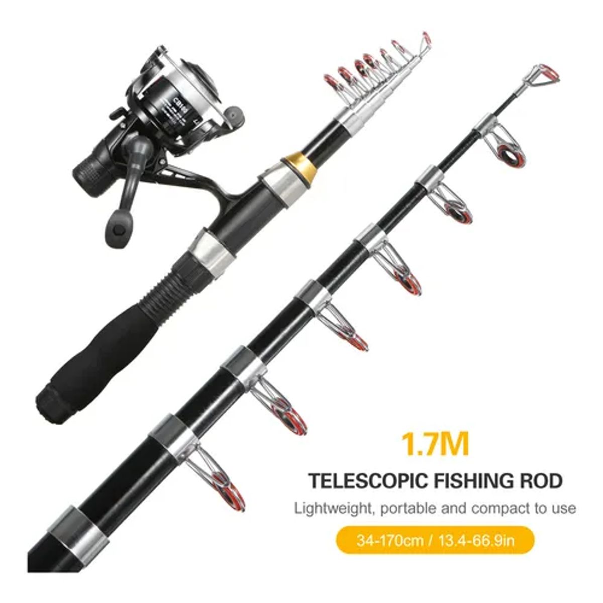 GENERICO - Caña Profesional 270m 2500g para Pesca Pesada