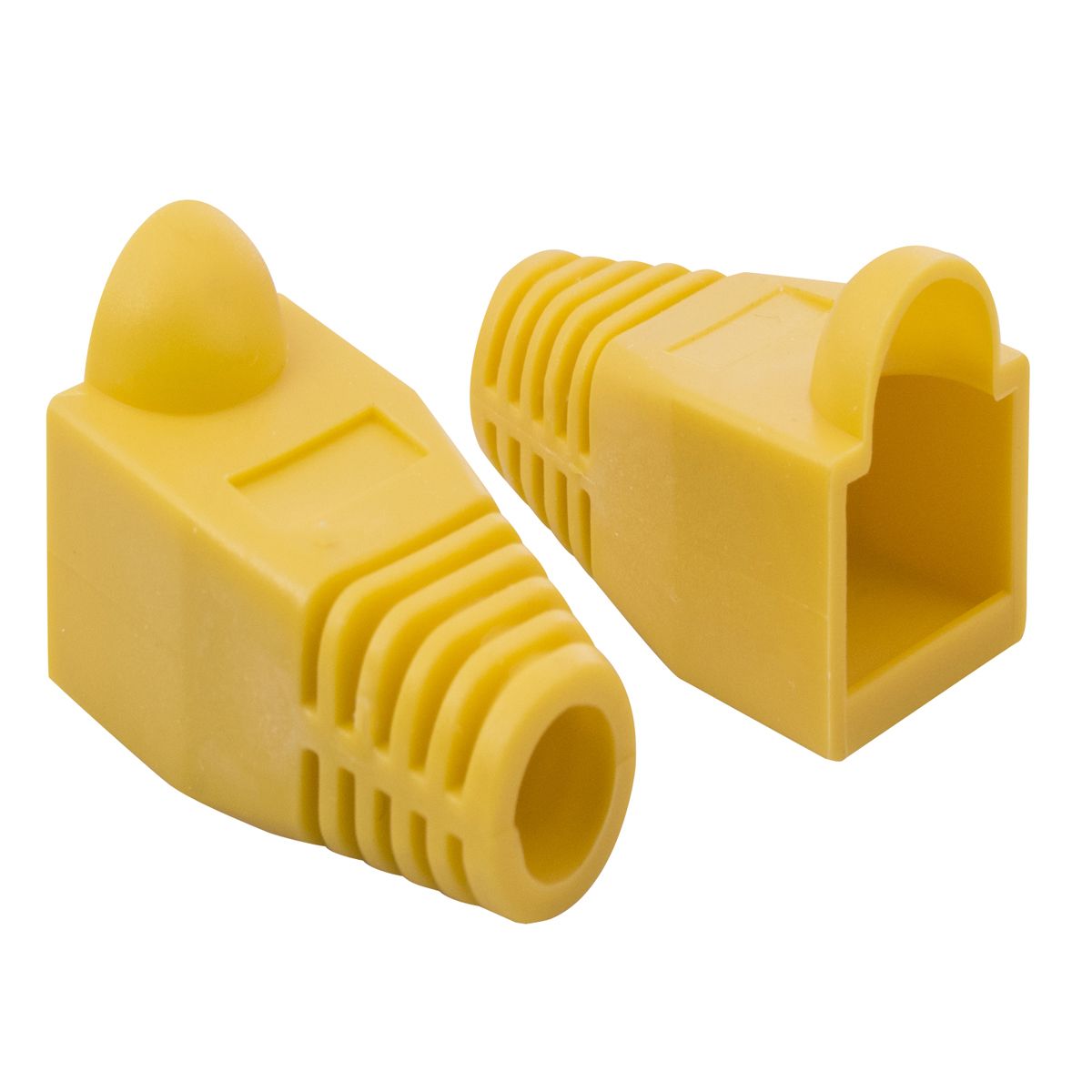 ATLANTICSWIRE - FUNDA, CAPUCHON PARA CONECTOR RJ45, 100 UNI. AMARILLO