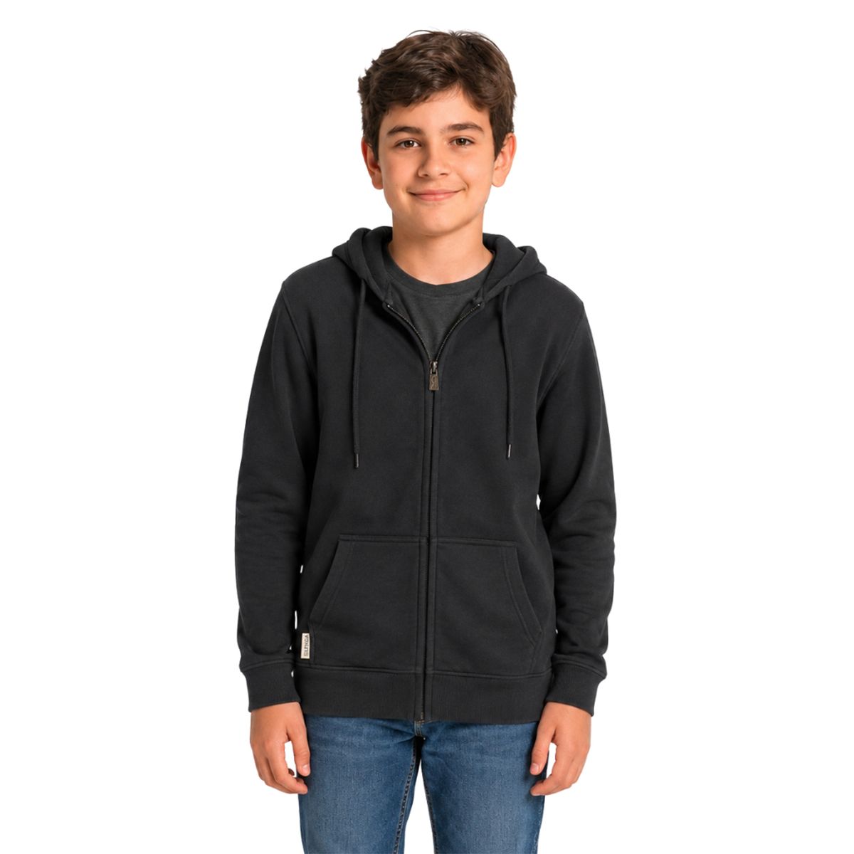 LENGA - Polerón Unisex Interior Polar Sherpa Puelo Kids Lenga