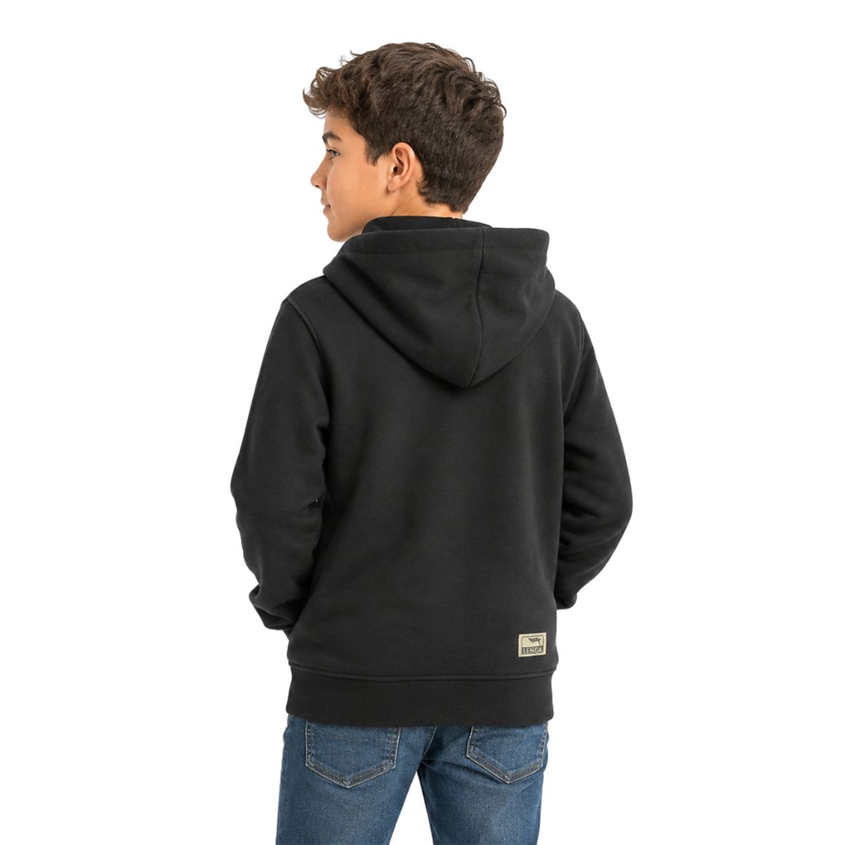 LENGA - Polerón Unisex Interior Polar Sherpa Puelo Kids Lenga