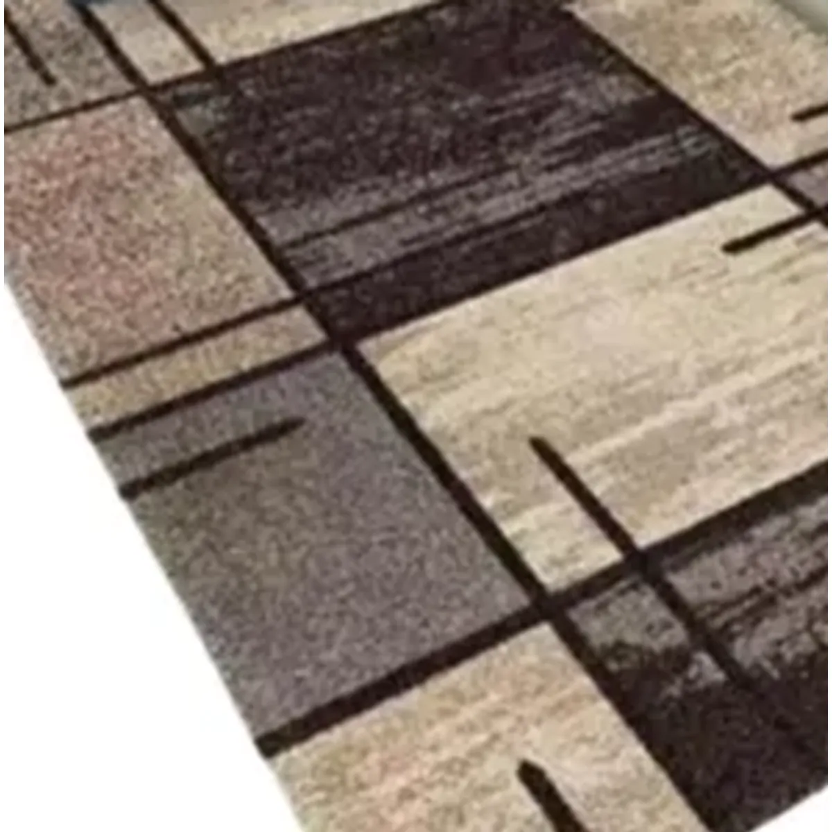 GENERICO - Alfombra Antideslizante Lisa 200x240cm Diseño 3D Living