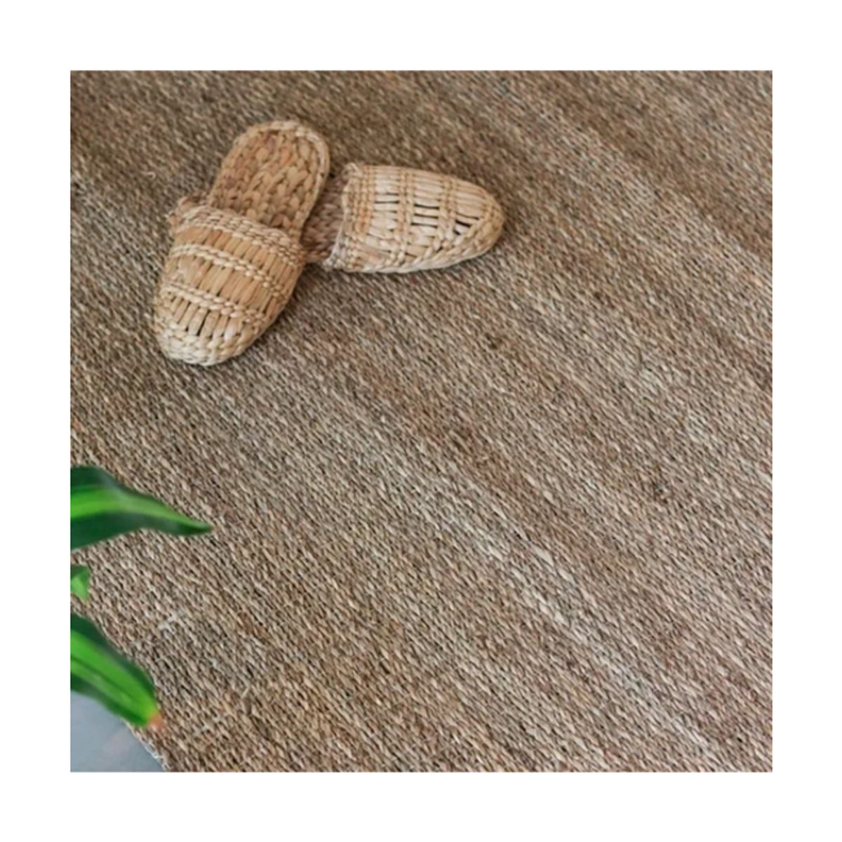 GENERICO - Alfombra Fibras Naturales 90x200cm