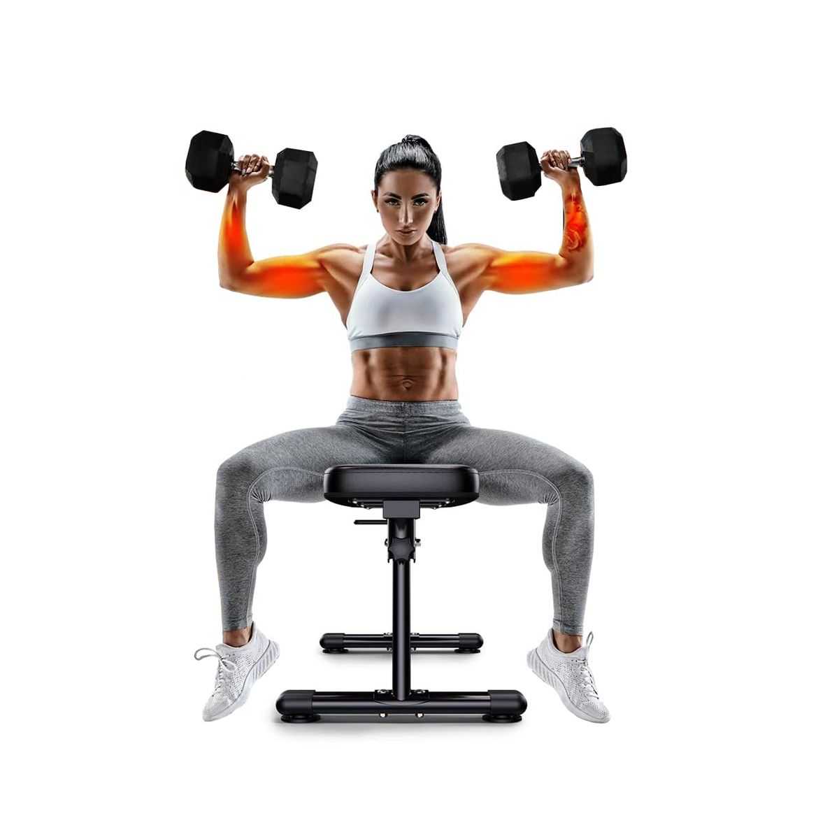 SDFIT - Banco de ejercicios plano plegable Winnow WN-877