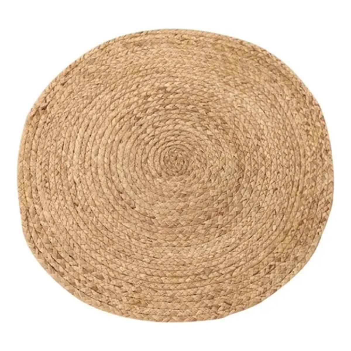 GENERICO - Alfombra Redonda Fibra Natural